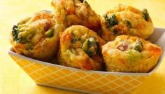 Broccoli, Cheese & Egg Muffins