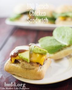 BBQ Ranch Chicken Sandwich