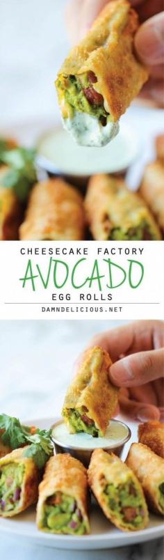 
                    
                        Cheesecake Factory Avocado Egg Rolls
                    
                