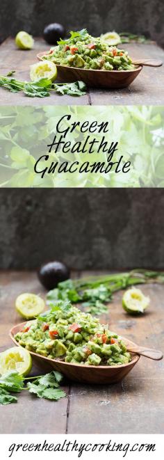 
                    
                        Recipe for a classic Green Healthy Guacamole to accompany whatever Mexican Food you are craving!! Tacos, Quesadillas, Sincronizadas, you name it.
                    
                