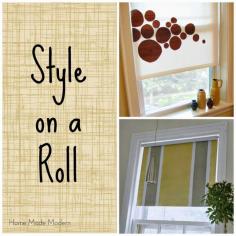 
                    
                        decorated vinyl roller shades
                    
                