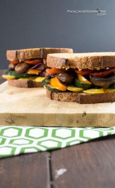 
                    
                        This veggie sandwich is packed with a sundried tomato goat cheese spread that will leave you drooling. This easy to make recipe is so filling! Healthy vegetarian meal that is easy to make and you will love the flavors!
                    
                