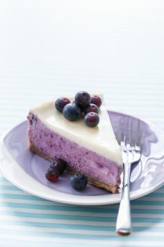 
                    
                        Roasted Blueberry Crème Fraîche Cheesecake
                    
                