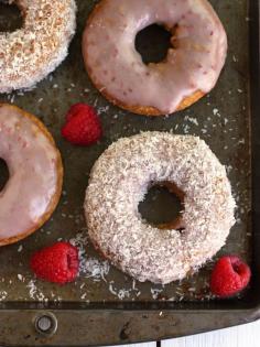 
                    
                        Raspberry Coconut Donuts
                    
                