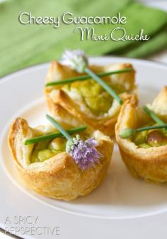 Wholly Guacamole Mini Quiche Recipe