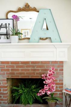 
                    
                        Emerging of a Summer Mantel (or Decorating Indecisiveness)
                    
                