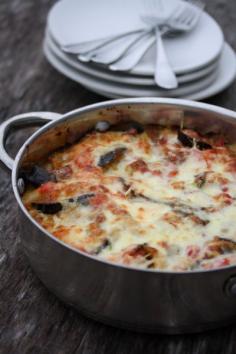 Eggplant and Zucchini Lasagna, another vegetarian recipe that I need to try