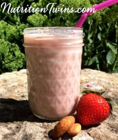
                    
                        Strawberry Almond Milk | Only 70 Calories | Great Healthy Dessert Drink or Splash for your Coffee (11 calories)| Sweet with No added sugar | For Nutrition & Fitness Tips & RECIPES please SIGN UP for our FREE NEWSLETTER www.NutritionTwin...
                    
                
