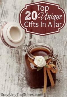 20 Best Mason Jar Gifts - Christmas Gift Ideas - A Helicopter Mom