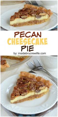 Pecan pie cheesecake