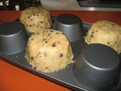 Grandkids want ice cream, grandma doesn't want to do dishes.  LOL  Make my own Chocolate Chip Cookie Dough Bowls.  Form dough over bottom of muffin tins, bake at 350 until done, let cool, remove and fill with icecream.  You will be the bestest grandma around!!