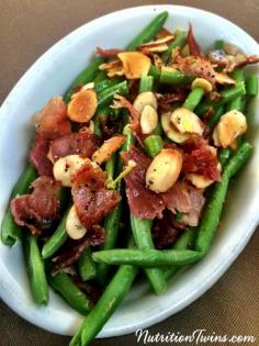 Savory Green Beans - Nutrition Twins