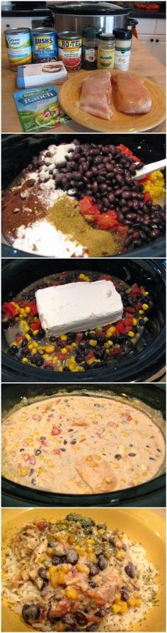 Crock Pot Cream Cheese Chicken Chile Chicken Crock pot Recipes ☺ Chicken Crockpot recipes Compilation of Top Pinned Recipes ☺♥☺ #carbswitch carbswitch.com #HotPinPtr Please Repin:) Crock pot Cream Cheese Chicken Chili