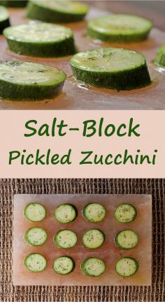 
                    
                        Salt-Block Pickled Zucchini
                    
                