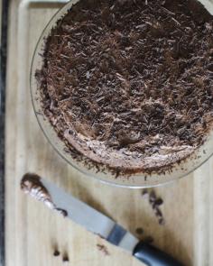 This is making my mouth water! Triple chocolate layer cake. america's test kitchen old fashioned chocolate cake. #recipe #triplechocolatecake.