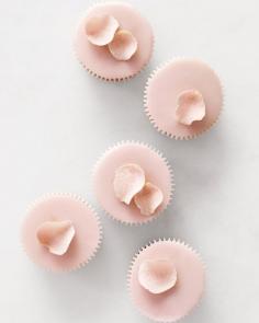 See the "Rose and Ginger Cupcakes" in our Wedding Cupcake Recipes gallery