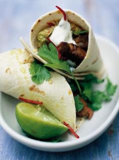 Steak & Guacamole Wrap | Beef Recipes | Jamie Oliver Recipes