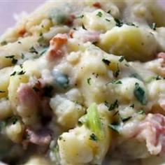 German Potato Salad Allrecipes.com ... Substituted turkey bacon, small red potatoes, and skipped the parsley