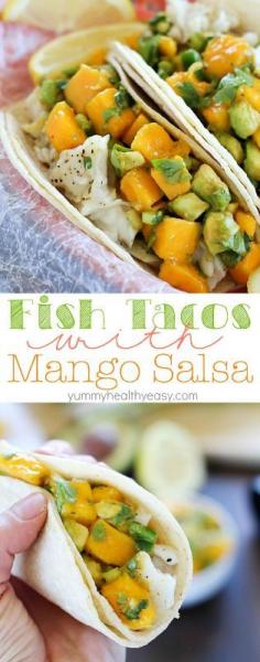 
                    
                        Fish Tacos with Mango Salsa
                    
                