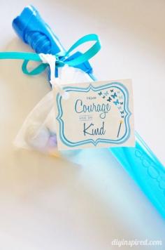 Cinderella Movie Party Favors with Printables