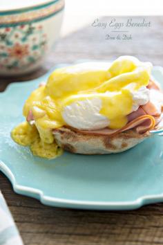 EASY EGGS BENEDICT WITH HOLLANDAISE SAUCEReally nice recipes. Every hour.Show me what you cooked!