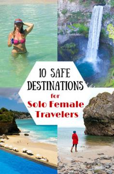
                    
                        Travel tips - 10 safest destinations for solo female travelers.
                    
                