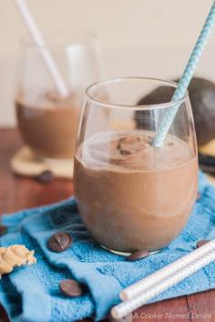 Avocado, Chocolate & Peanut Butter Smoothie | 19 Smoothies That Will Make You Happier And Healthier