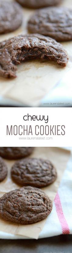 
                    
                        Chewy Mocha Cookies
                    
                