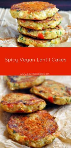 
                    
                        These spicy vegan lentil cakes are perfect for satisfying your spicy food cravings! They’re easy to make, protein-rich and have a spicy and smoky flavor! gourmandelle.com/...
                    
                