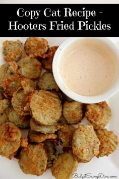 Copy cat hooter's fried pickle recipe. Saving to use for my fermented jalapeños. I really miss those fried jalapeños.