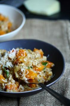 A CUP OF JO: butternut pumpkin risotto