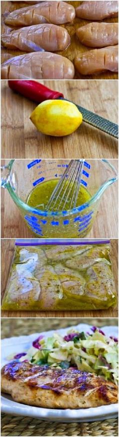 Greek Grilled Chicken marinade