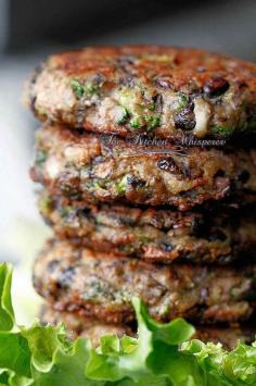 Chunky Portobella Vegan Burger |