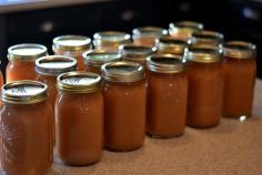 easy applesauce canning (one day when I get my kitchenaid stand-mixer...)