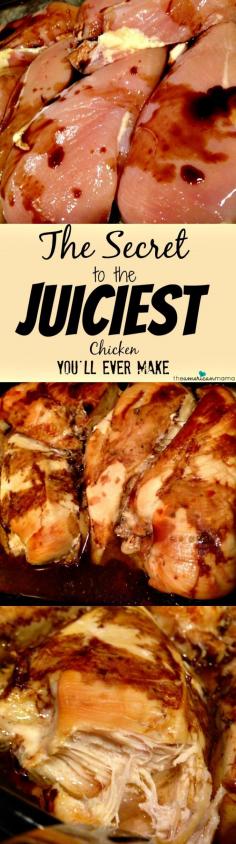 ..that I have the juiciest turkey recipe. But it's not a recipe at all - it's science. And SO SIMPLE. And results in the juiciest chicken breasts.