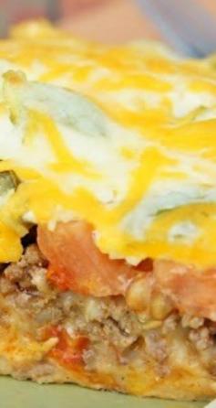 
                        
                            John Wayne Casserole Recipe ~ That sour cream/mayo/cheddar cheese mixture that gets poured on top absolutely makes it... It adds a subtle creaminess to the dish
                        
                    