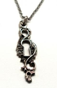 I liked this design on #Fab. Victorian Keyhole Necklace