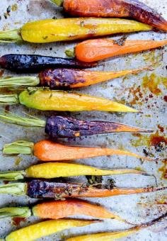 
                    
                        Honey Roasted Carrots | www.floatingkitch...
                    
                