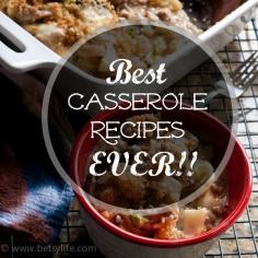 
                    
                        The Greatest Casserole Recipes Ever! Dinner doesn't have to be hard. Casseroles are a great way to simplify your meals. From breakfast to dessert, there's a casserole recipe to please every member of your family.
                    
                