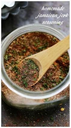 Homemade Jamaican Jerk Seasoning | www.diethood.com | A spicy, sweet, tangy and hot seasoning for chicken, pork and grilled meat.