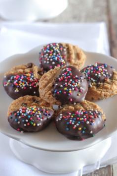 Salted Caramel Peanut Butter Chippers