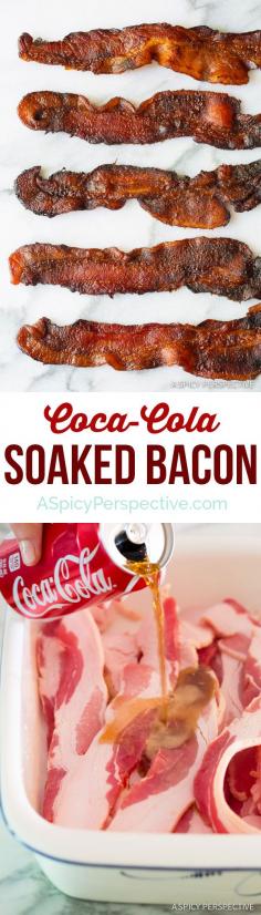 
                    
                        2-Ingredient Coke Soaked Bacon on ASpicyPerspective...
                    
                