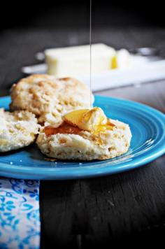 Recipe: Warm and Flaky Buttermilk Biscuits    Tall, fluffy buttermilk biscuits made even better warm from the oven with a pat of butter and drizzled with honey. A recipe that has been in my recipe box since before I was married.    Ingredients        2 cups unbleached all-purpose flour      1/4 teaspoon baking soda      1 tablespoon baking powder      1 teaspoon kosher salt      6 tablespoons butter, cold, and cubed into smaller pieces      1 cup buttermilk or buttermilk substitute (1 cup milk w