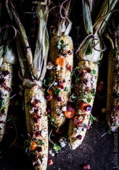 
                    
                        Fire Roasted Sweet Corn with Vegetable Medley Recipe. A Sweet Corn Field Farm to Table Food Photography & Video by Jena Carlin and Jim Rude. lifestyle editorial
                    
                
