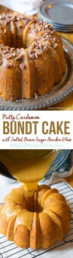 
                        
                            Crazy over this Nutty Cardamom Bundt Cake with Bourbon Glaze on ASpicyPerspective... Diamond Crystal® Salt
                        
                    