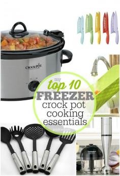 
                    
                        These items make my freezer cooking days quick and easy! MUST have freezer crock pot cooking essentials.: These items make my freezer cooking days quick and easy! MUST have freezer crock pot cooking essentials.
                    
                