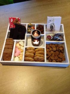 Sinterklaas lekkers in letterbak