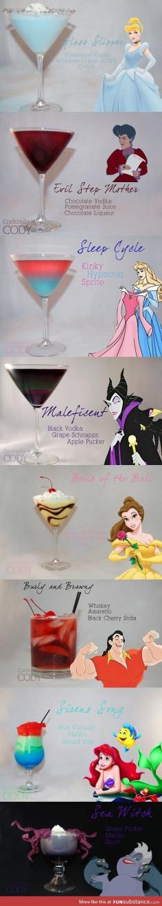 Alright it's settled. Disney themed girls night, we will watch Disney movies and drink disney cocktails I LOVE IT