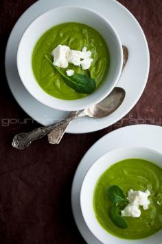 Broccoli and Spinach Soup Creamy Broccoli Spinach Soup | A Bowl of GreenThe soup gets its creaminess from pureeing, which gives it all the rich texture of a cream soup without using any dairy.