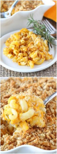 Butternut Squash Mac n cheese